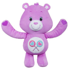 OEM design! Rosa 30 centímetros de pelúcia macia boneca brinquedo abraço urso